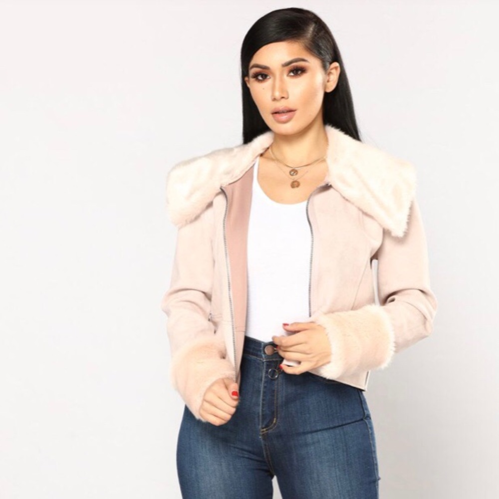 Fashion Nova’s High Class Suede Jacket